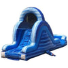 Image of POGO Water Slides 12' Blue Marble Rear Entry Wet / Dry Inflatable Slide by POGO 754972307017 7085