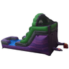Image of POGO Water Slides 12' Purple Marble Inflatable Water Slide with Blower by POGO 754972312172 2492 12' Purple Marble Inflatable Water Slide with Blower by POGO SKU#2492