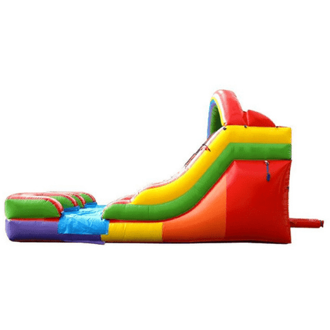 POGO Water Slides 12' Rainbow Double Lane Inflatable Water Slide with Blower by POGO 754972367820 6001 12' Rainbow Double Lane Water Slide w Blower by POGO SKU# 6001