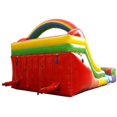 POGO Water Slides 12' Rainbow Double Lane Inflatable Water Slide with Blower by POGO 754972367820 6001 12' Rainbow Double Lane Water Slide w Blower by POGO SKU# 6001