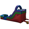 Image of POGO Water Slides 12' Retro Rainbow Inflatable Water Slide with Blower By POGO 754972309042 2509 12' Retro Rainbow Inflatable Water Slide with Blower By POGO SKU- 2509