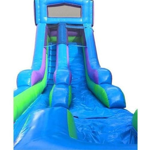 POGO Water Slides 15' Modular Retro Rainbow Inflatable Water Slide by POGO 2543
