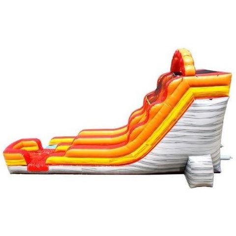 POGO Water Slides 18' Fire Red Marble Inflatable Water Slide with Blower by POGO 754972307031 2724