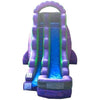 Image of POGO Water Slides 18' Purple Marble Inflatable Water Slide with Blower by POGO 754972307048 2734