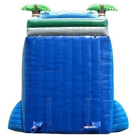 POGO Water Slides 24' Tropical Marble Double Bay Inflatable Water Slide with Blower by POGO 754972372268 7176 24' Tropical Marble Double Bay Inflatable Water Slide with Blower