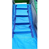 Image of POGO Water Slides Kids Tropical Red Marble Water Slide Bounce House Combo with Blower by POGO 754972359337 4313 Kids Tropical Red Marble Water Slide Bounce House Combo with Blower