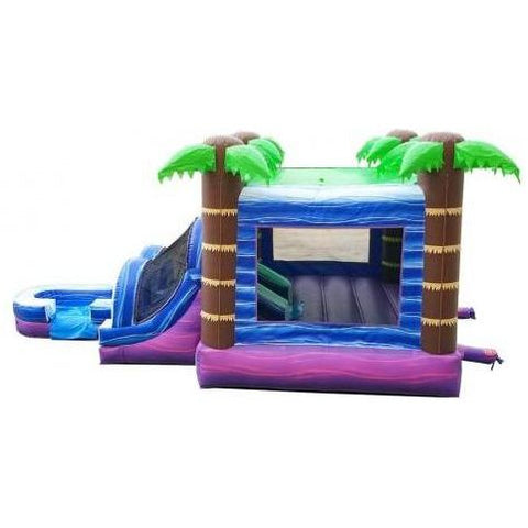 POGO Water Slides Kids Tropical Water Slide Bounce House Combo with Blower by POGO 754972338233 6990