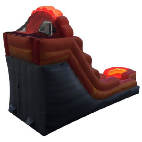 POGO WET N DRY COMBOS 12' Fire Red Marble Inflatable Water Slide with Blower by POGO 754972354585 2490 12' Fire Red Marble Inflatable Water Slide w Blower by POGO SKU# 2490