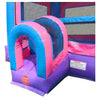 Image of POGO WET N DRY COMBOS Modular Pink Castle Water Slide Bounce House Combo with Blower by POGO 754972338295 7001