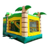 Image of POGO WET N DRY COMBOS Modular Tropical Water Slide Bounce House Combo with Blower and Jungle Art Panel by POGO 754972354394 7496 Modular Tropical Water Slide Bounce House Combo Blower Jungle SKU 7496