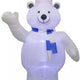 6 1/2' Gemmy Airblown Inflatable Christmas Polar Bear
