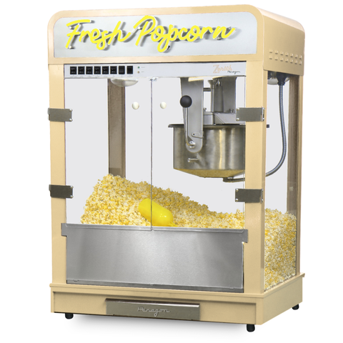 Zenith 32 oz. Popcorn Machine - Cream