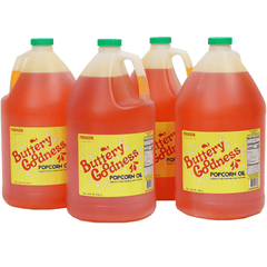 Buttery Goodness Popcorn Oil - 1 Gal. 4 Pack