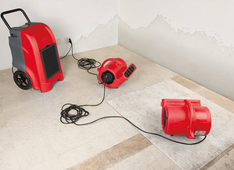 B-Air VP-X34 ⅓ HP Air Mover and Blower Fan: Red