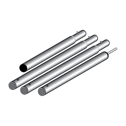 14' Heavy Duty Anodized Aluminum Center Tent Pole (4 Piece)