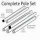 20' x 40' Tent Pole Set for Premium Pole Tents