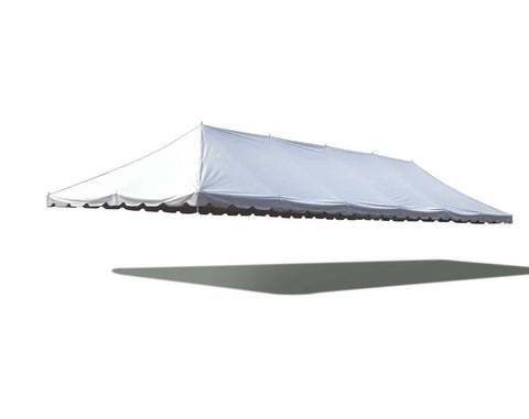 20' x 60' Premium Pole Tent Top - White