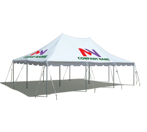 20' x 30' Premium Canopy Pole Party Tent - Custom