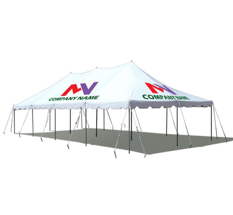 20' x 40' Premium Canopy Pole Party Tent - Custom