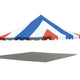 20' x 20' Weekender Pole Tent Top - Red White and Blue