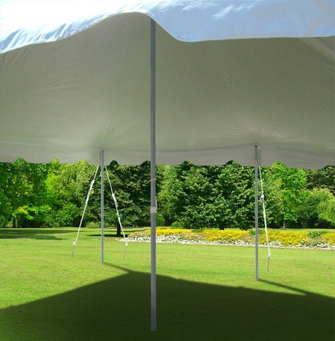 20' x 20' Premium Canopy Pole Party Tent - White