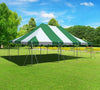 Image of 20' x 30' Premium Canopy Pole Party Tent - Green and White