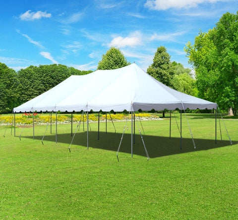 20' x 40' Premium Canopy Pole Party Tent - White