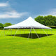30' x 30' Premium Pole Party Tent - White