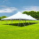 30' x 100' Premium Sectional Canopy Pole Party Tent - White