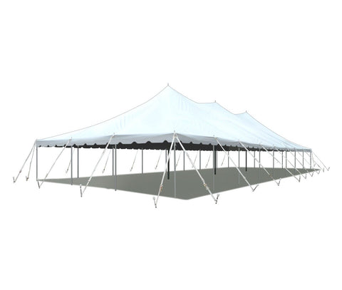 30' x 80' Premium Sectional Canopy Pole Party Tent - White