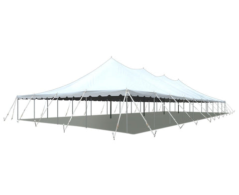 40' x 100' Premium Sectional Canopy Pole Party Tent - White