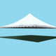 40' x 40' Premium Pole Party Tent Sectional Top - White