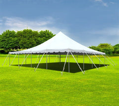 40' x 40' Premium Pole Party Tent Sectional Top - White