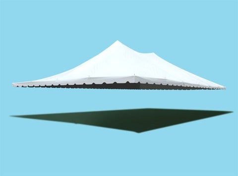 40' x 60' Premium Pole Party Tent Sectional Top - White