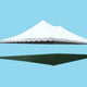 40' x 60' Premium Pole Party Tent Sectional Top - White