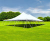 Image of 40' x 60' Premium Pole Party Tent Sectional Top - White