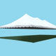 40' x 100' Premium Pole Party Tent Sectional Top - White