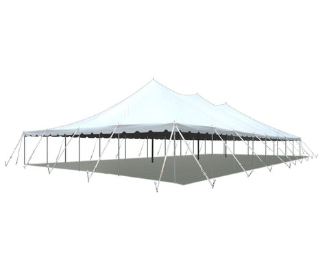 40' x 80' Premium Sectional Canopy Pole Party Tent - White