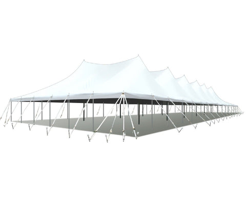 60' x 150' Premium Sectional Canopy Pole Party Tent - White