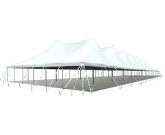 60' x 150' Premium Sectional Canopy Pole Party Tent - White