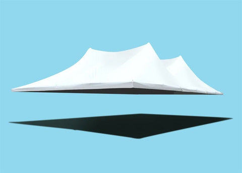 60' x 60' Premium Pole Party Tent Sectional Top - Two Piece