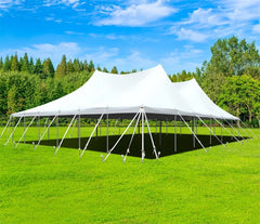 60' x 60' Premium Pole Party Tent Sectional Top - Two Piece
