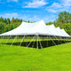 60' x 90' Premium Sectional Canopy Pole Party Tent - White