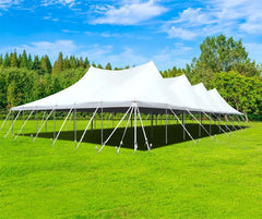 60' x 90' Premium Pole Party Tent Sectional Top - Three Piece