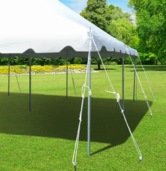 20' x 60' Premium Pole Tent - White