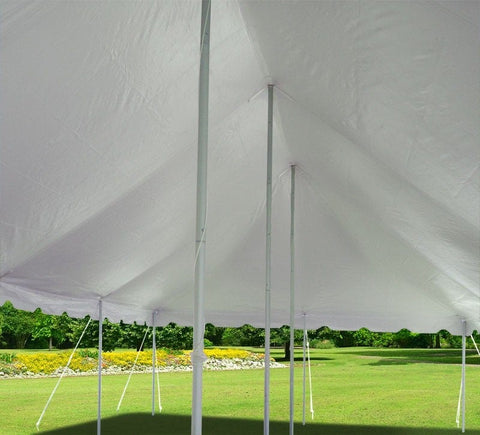 20' x 60' Premium Pole Tent - White