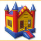 15'H Primary Colors Castle Moon by Ultimate Jumpers