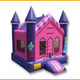 15'H Princess Castle Moon Jump by Ultimate Jumpers