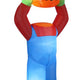 4' Air Blown Inflatable Headless Pumpkin Ghoul