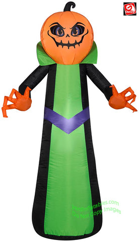 5' Gemmy Airblown Inflatable Pumpkin Reaper
